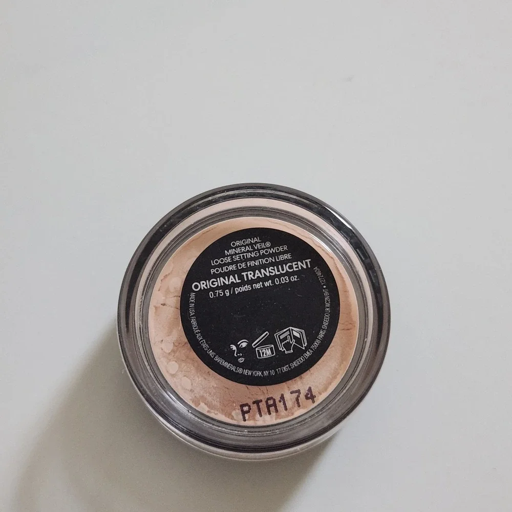 bareMinerals Original Mineral Veil Loose Setting Powder Translucent 0.03‎ oz